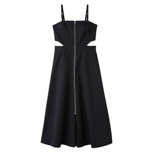 LILY BROWN春夏款Dickies联名束腰吊带连衣裙LWFO251101