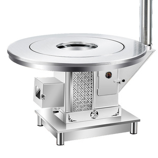 农村新型无烟气化炉柴煤两用取暖炉家用冬季室内特厚烤火炉柴火炉