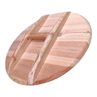 纯手工杉木锅盖家用老式加厚实木头盖大锅盖圆形木制盖子缸盖无胶