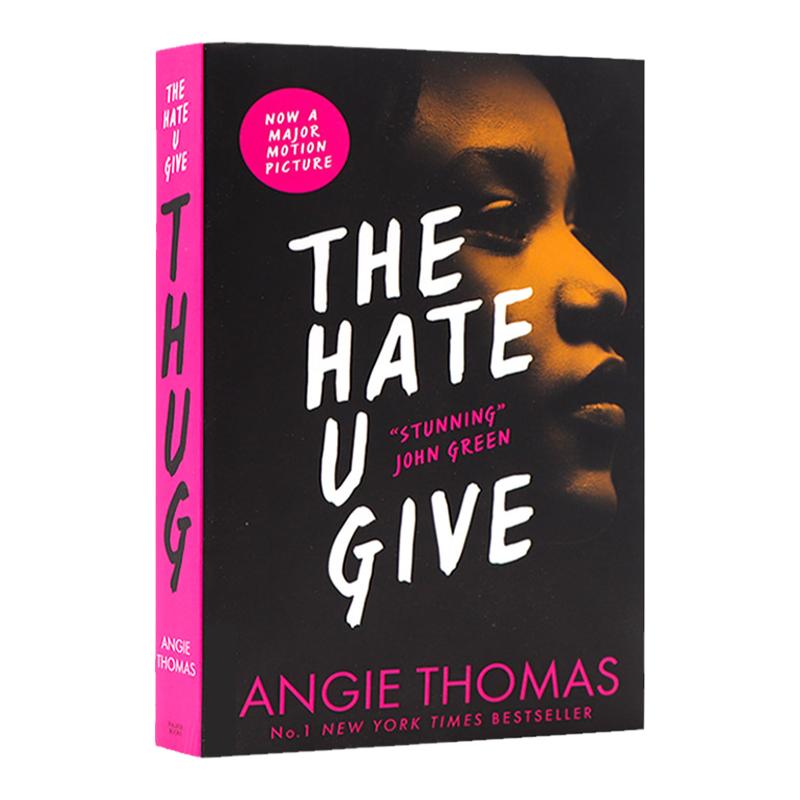 你给的仇恨 电影原著小说书籍 黑暗中的星光 The Hate U Give 英文原版 Angie Thomas安吉托马斯黑人女孩版无声告白 学生课外阅读