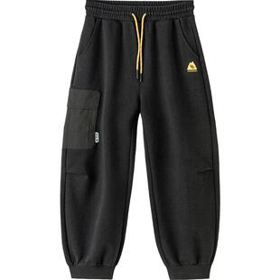 【商场同款】巴拉巴拉童装儿童裤子男童长裤2026春新款大童束脚裤