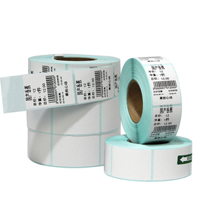 顺展条码秤标签打印纸热敏不干胶条码打印包装条码标签纸30*43.5