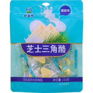 内蒙古三角形芝士奶酪片500g儿童成人奶块即食零食呼伦贝尔奶香情