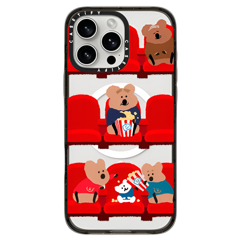 CASETiFY 柿子椒熊 给我爆米花适用于iPhone15/14/13/Pro/Max防摔手机壳
