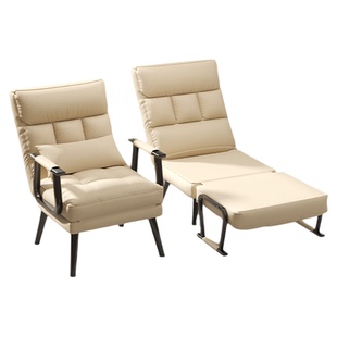 躺椅折叠午休办公室午睡椅阳台懒人可坐可躺宿舍坐睡两用沙发椅子