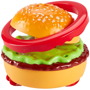 搞怪圣诞节新年生日礼物女生送闺蜜猎奇男生男友玩具汉堡摆件抽象