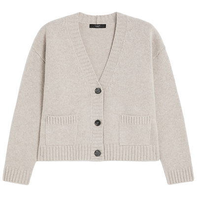 【秋冬奢享】Weekend MaxMara 25女装羊毛V领开衫外套5346065206&