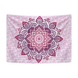 印度波西米亚挂布挂毯背景布卧室客厅墙面场景装饰挂画房间布景布