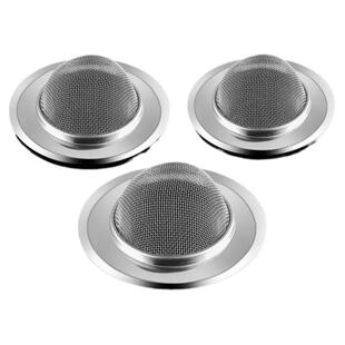 水槽过滤网厨房浴室通用下水道不锈钢地漏洗碗槽水池漏网提笼盖子