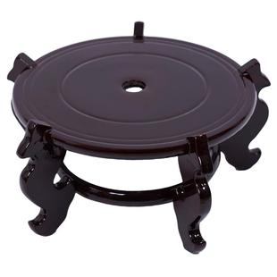 室内桌面小花托花盆底座底托盘包邮花盆架非实木花凳垫高摆件木座