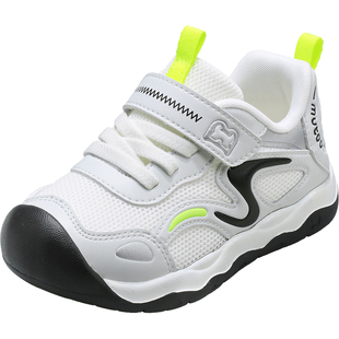 牧童宝宝学步鞋2026春季新款软底网面女童鞋轻便透气男童运动鞋子