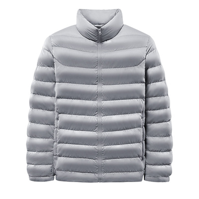 森马薄外套纯色短款三防羽绒服男