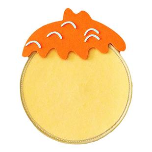 毛毡五官表情贴情绪表达玩具认知拼图不织布手工儿童动手能力教具