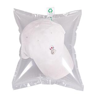 底部开口充气袋跨境帽子眼镜小鱼苗充气袋快递专用防潮防震缓冲袋