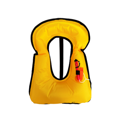 便携式救生衣成人专业大浮力背心马甲游泳钓鱼车载专用可折叠吹气