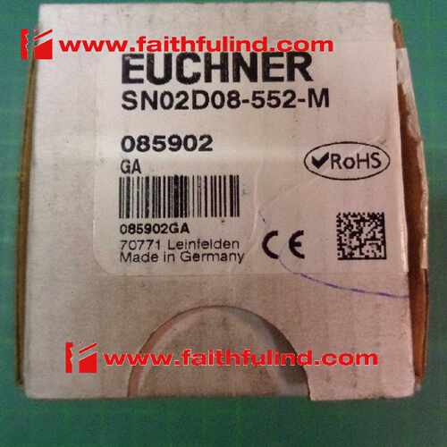 议价Euchner 085902 安士能全新安全开关 SN02D08-552-M