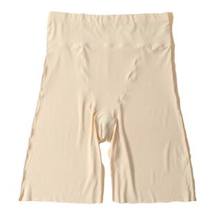 大码高腰防走光安全裤胖mm200斤二合一免穿内裤平角裤无痕冰丝女