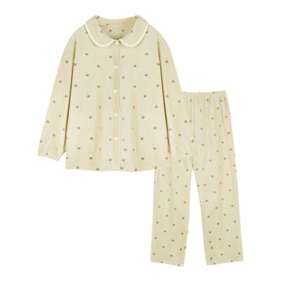 2024秋季新款纯棉翻领睡衣