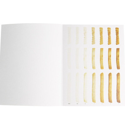 孟塞尔USDA冷冻法式炸薯条色卡