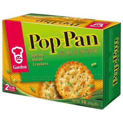 嘉顿香葱薄饼干下午茶200g