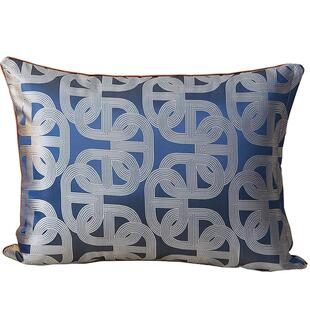 欧式抱枕靠垫客厅沙发腰枕长方形床头大靠背可拆洗抱枕套中式靠枕