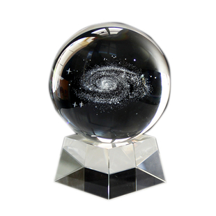 K9人造水晶玻璃内雕玫瑰花摆件发光生日礼物女生创意圣诞节送女友