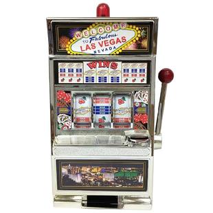 拉杆游戏存钱罐老虎投币拉霸机大人玩具酒吧抽奖高级创意礼物定制