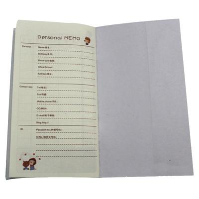 韩国可爱花销册记账本现金流水迷你家庭理财收支懒人财务明细账厚