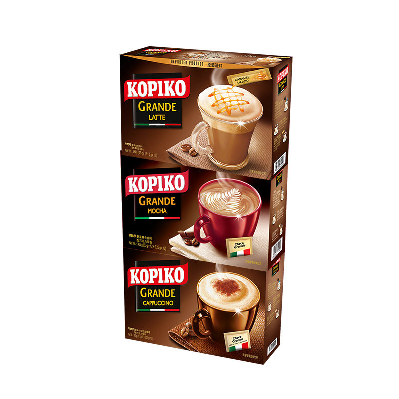 kopiko可比可卡布奇诺白咖啡冲饮