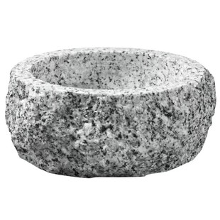 猫水碗防打翻猫碗不易打翻石头碗小狗盆狗碗狗槽宠物饭盆猫咪水盆