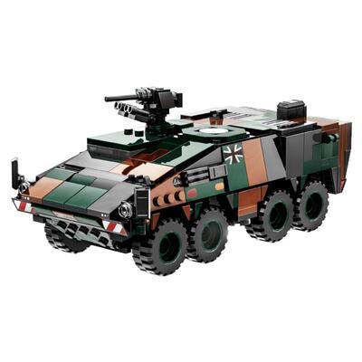 万格积木小颗粒兼容3512狮拳犬