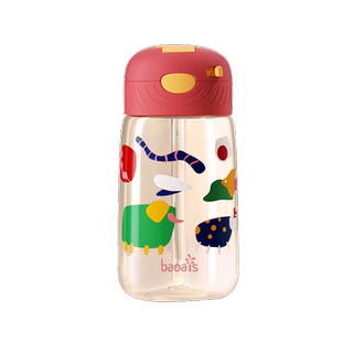 宝爱斯2025新款儿童水杯夏季吸管水杯耐高温食品级学生幼儿园水壶