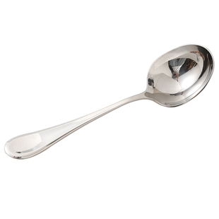 舍里304不锈钢勺子家用大汤勺长柄汤匙米饭勺螺蛳粉嗦粉勺火锅勺