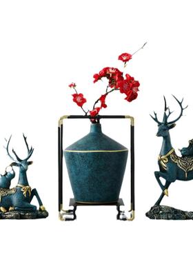 家居饰品客厅玄关招财欧式