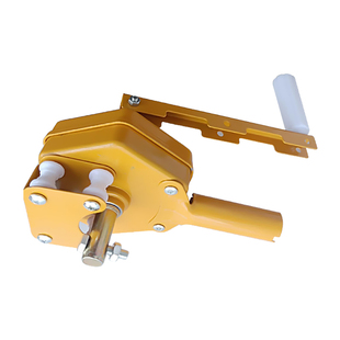 华夏棚友大棚卷膜器卷帘机手动养殖场温室配件蔬菜顶摇膜器放风机