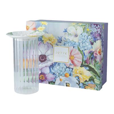 JOYYE陶瓷插花广东家用轻奢玻璃