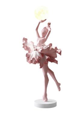 女孩艺术摆件高级感小众乔迁新居玄关客厅创意装饰品乔迁生日礼物