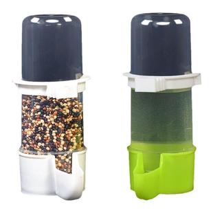 鸟用自动饮水器自动喂食器下谷子小米食盒鹦鹉喝水器喝水壶鸟用品