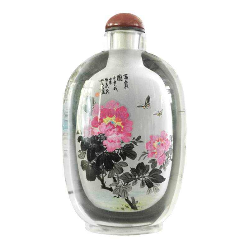 琉璃内画瓶鼻烟壶淄博张广庆大师