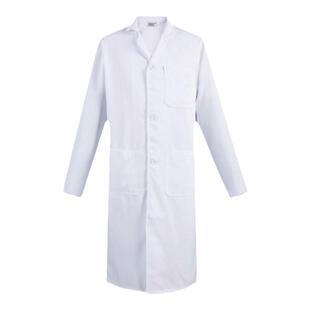 时尚美容牙科口腔高端医美白大褂医生服男女长短袖实验工作服印字