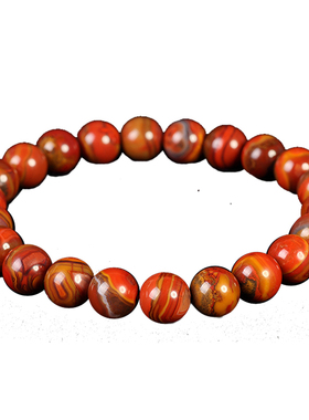 天然战国红手链北票宣