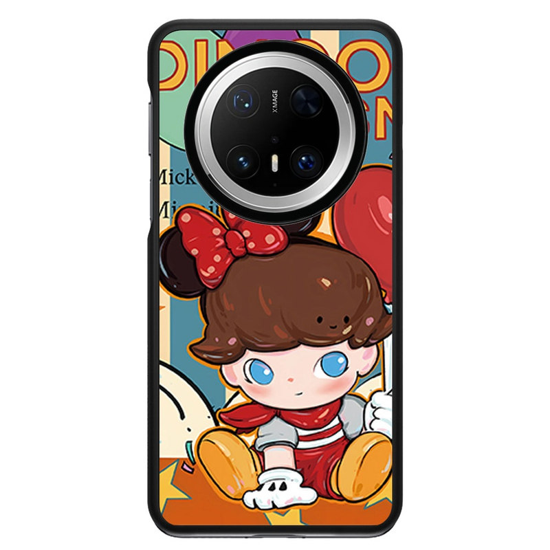 泡泡玛特米妮米奇唐老鸭装扮DIMOO男孩适用华为Mate80Pro Max手机壳HUAWEI Mate70 60Pro+防摔磁吸保护壳套
