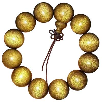 四川金丝楠木手串尚礼拆房老料