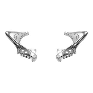 冬季银色耳夹男生美式耳环男2026年新款爆款无耳洞耳骨夹日常耳饰