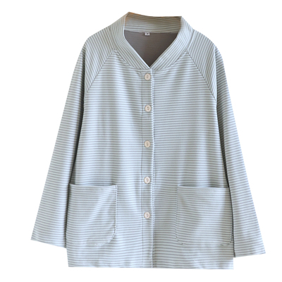 秋冬单件上衣女睡衣德绒加厚长袖开衫2025新款冬季薄绒大码家居服