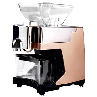 韩皇榨油机家用家庭全自动商用智能小型多功能冷热花生油机炸油机