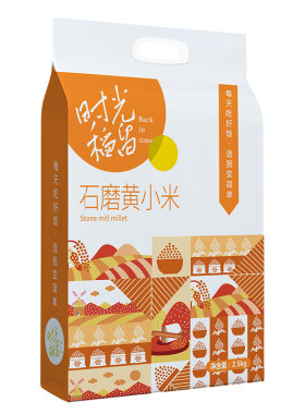 时光稻留东北石磨黄小米5斤