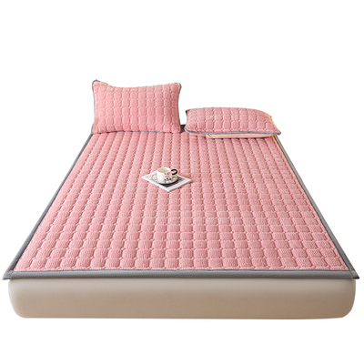 冬季加厚牛奶绒床垫被褥铺底褥子