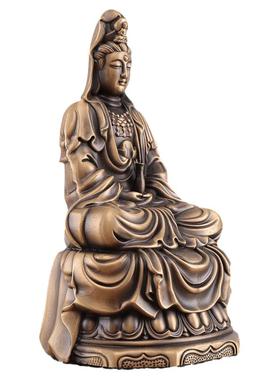 信扬黄铜供奉家居观音菩萨