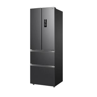 美的出品华凌326升法式多门四门电冰箱一级家用小型变频风冷无霜